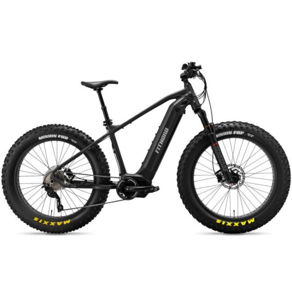 FitNord Rumble 1000 Sähköfatbike 2024, musta (856 Wh tehoakku)