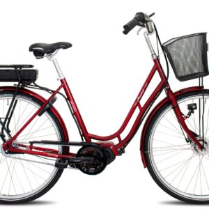 Helkama e-Ainotar 7V 28" punainen matalarunkoinen sähköpyörä